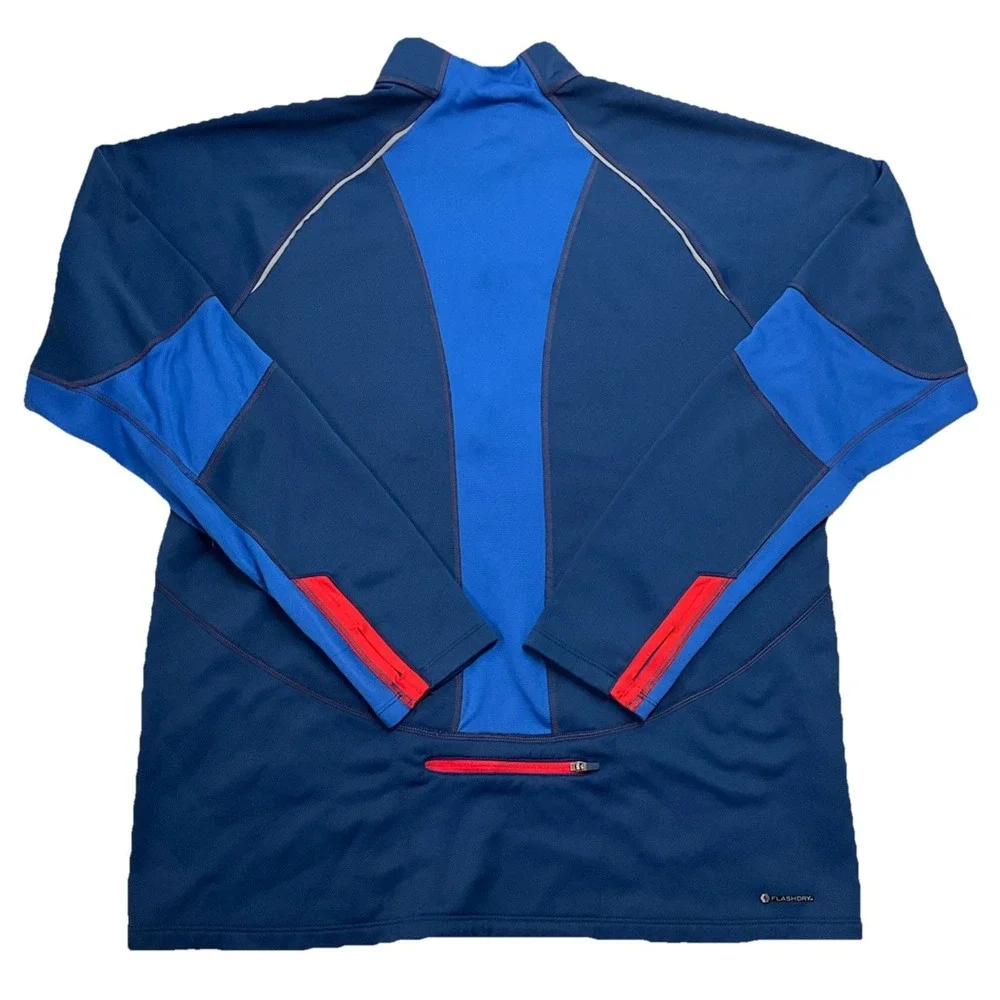 The‎ North Face Men's Blue Long Sleeve Full Zip Up Sweater Size L